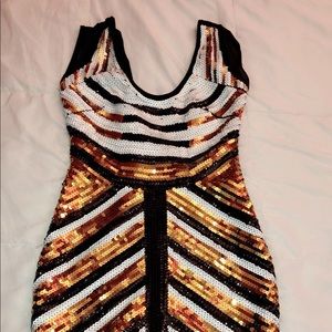 Sequin Bebe dress